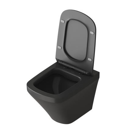 Унитаз подвесной Grossman GR-4440BMS (540х370х365) черный